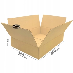 KARTON PUDEŁKO PACZKOMAT A 350x250x80 10 szt.