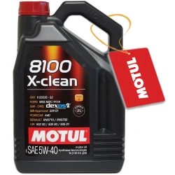 MOTUL 8100 X-CLEAN 5W40 5L C3 + GRATIS