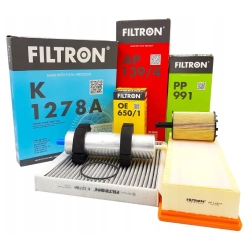 ZESTAW FILTRÓW FILTRON DO AUDI A4 B8 2.0 TDI A5 8T 2.0 TDI