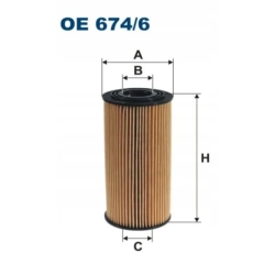 FILTR OLEJU FILTRON OE 674/6