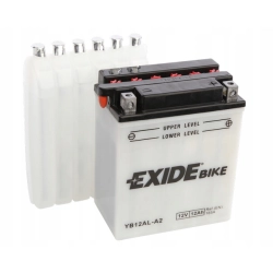 AKUMULATOR MOTOCYKLOWY EXIDE BIKE 12V 12AH YB12AL-A2 - NAJNOWSZY MODEL