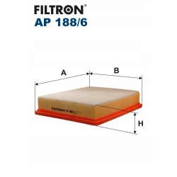 FILTR POWIETRZA FILTRON AP 188/6