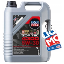 LIQUI MOLY TOP TEC 4300 5W-30 5L 2324 + GRATIS