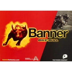 BANNER BIKE BULL AGM 51214 12V 12AH 190A YTX14-BS