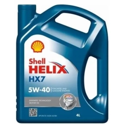 SHELL HELIX HX7 5W40 4L SN/CF A3/B4