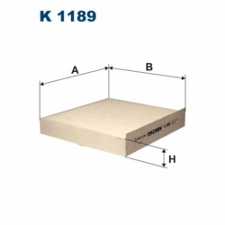 FILTR KABINOWY FILTRON K 1189