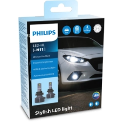 ŻARÓWKI PHILIPS LED H11 ULTINON PRO3022 6000K