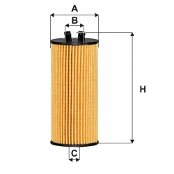 FILTR OLEJU WKŁAD FILTRA BMW MINI OE 11428570590