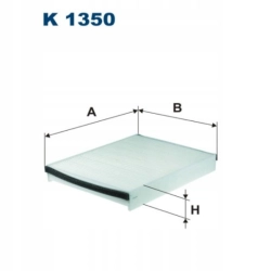 FILTR KABINOWY FILTRON K 1350