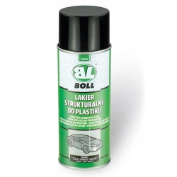 BOLL LAKIER STRUKTURALNY DO PLASTIKU SPRAY CZARNY