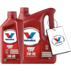 VALVOLINE MAXLIFE 5W40 5L 5W-40 + GRATIS