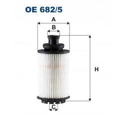 FILTR OLEJU FILTRON OE 682/5