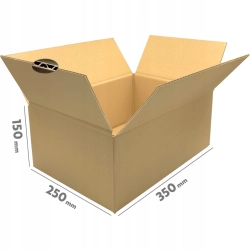 KARTON PUDEŁKO PACZKOMAT B 350x250x150 50 szt.