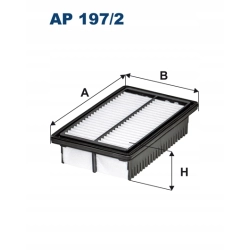 FILTR POWIETRZA FILTRON AP 197/2