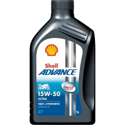 SHELL ADVANCE ULTRA 4T 15W50 1L