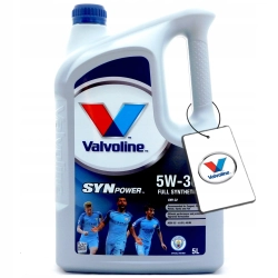 VALVOLINE SYNPOWER ENV C2 5W30 5L + GRATIS
