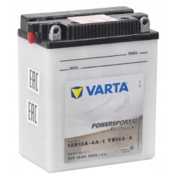 AKUMULATOR MOTOCYKLOWY VARTA YB12A-A 12V 12Ah 160A - ROK 2024