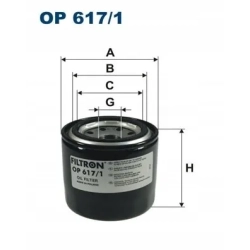 FILTR FILTRON OP617/1 KIA HYUNDAI I30 I40 OP 617/1
