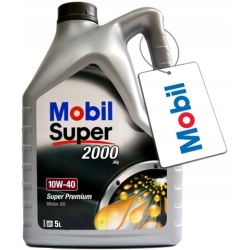 MOBIL SUPER 2000 X1 10W40 10W-40 5L +GRATIS