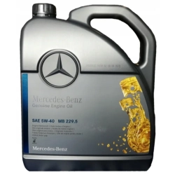 OLEJ MERCEDES ORYGINALNY 5W-40 MB 229.5 5L
