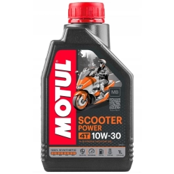 MOTUL SCOOTER POWER 4T 10W30 1L SN JASO MB SKUTER