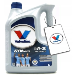 VALVOLINE SYNPOWER 5W30 4L ACEA A3/B4 SL/CF 5W-30