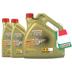 CASTROL EDGE TITANIUM FST LL 5W30 6L 4+1+1 +GRATIS