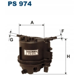 FILTR PALIWA FILTRON PS974 DO CITROEN PEUGEOT