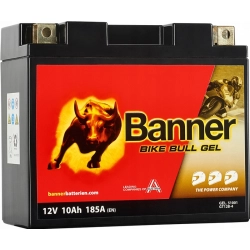 AKUMULATOR MOTOCYKLOWY 510 01 51001 BANNER BIKE BULL GEL 12V 10AH 185A