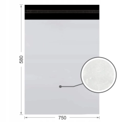 FOLIOPAKI KURIERSKIE FOLIOPAK KURIERSKI BARDZO MOCNE 580x750 mm 500 SZTUK