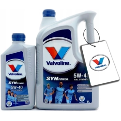 VALVOLINE SYNPOWER 5W40 6L 502.00/505.00 + GRATIS