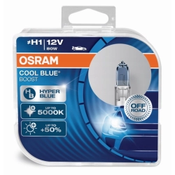 ŻARÓWKI OSRAM H1 COOL BLUE HYPER BOOST 12V 80W