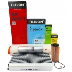 FILTRON ZESTAW FILTRÓW BMW 5 E60 E61 525D 530D