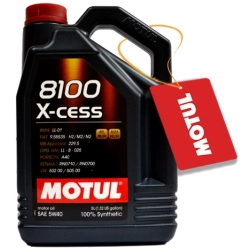 MOTUL 8100 X-CESS 5W40 5L 5W-40