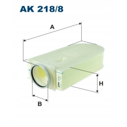 FILTR POWIETRZA FILTRON AK 218/8