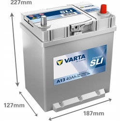 AKUMULATOR VARTA BLUE DYNAMIC 40AH 330A A13
